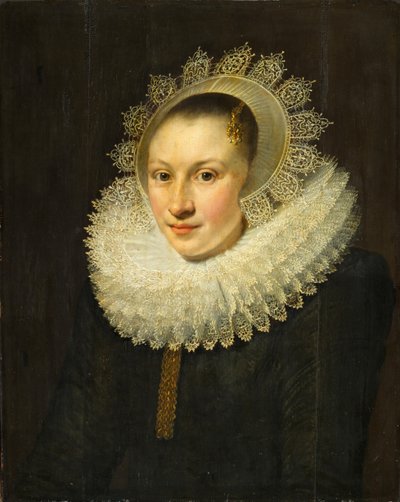 Porträt einer jungen Frau von Michiel Jansz van Miereveld